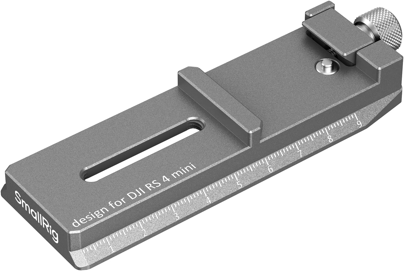 4.6'' Quick Release Plate Adapter for Arca-Swiss for DJI RS 4 Mini Gimbal, Anti-Drop Design and Quick Assembly - 5336