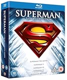 Superman 5-Film Collection Blu-ray Box Set&comma; Complete Christopher Reeve Legacy Series 1978-1987&comma; Region Free