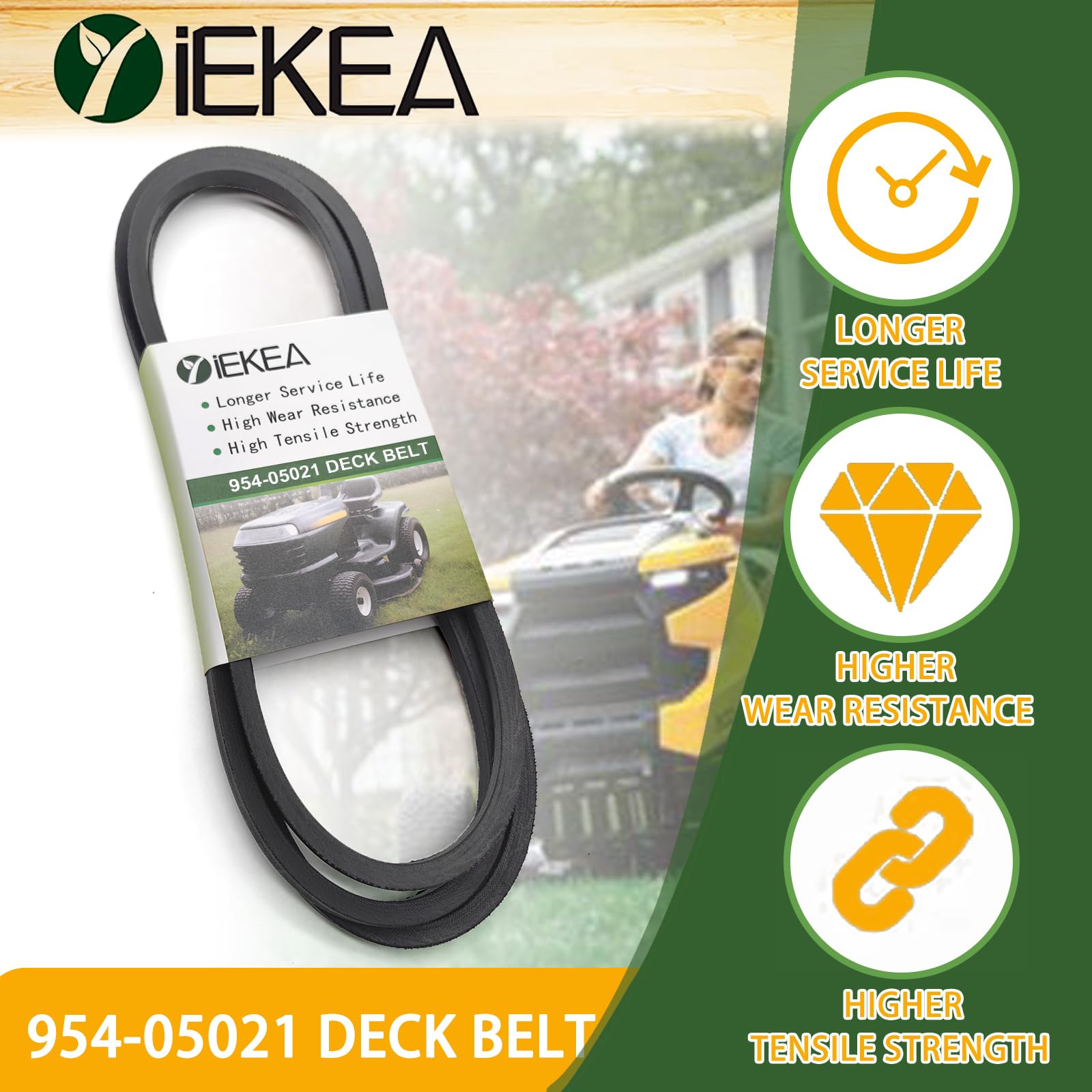 Amazon.com : Yiekea 954-05021 42 inch Mower Deck Belt (1/2