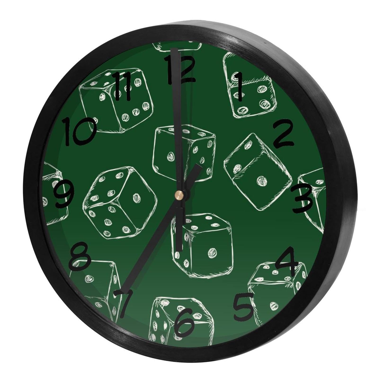 Horloge murale silencieuse quartz sans tic-tac pour école