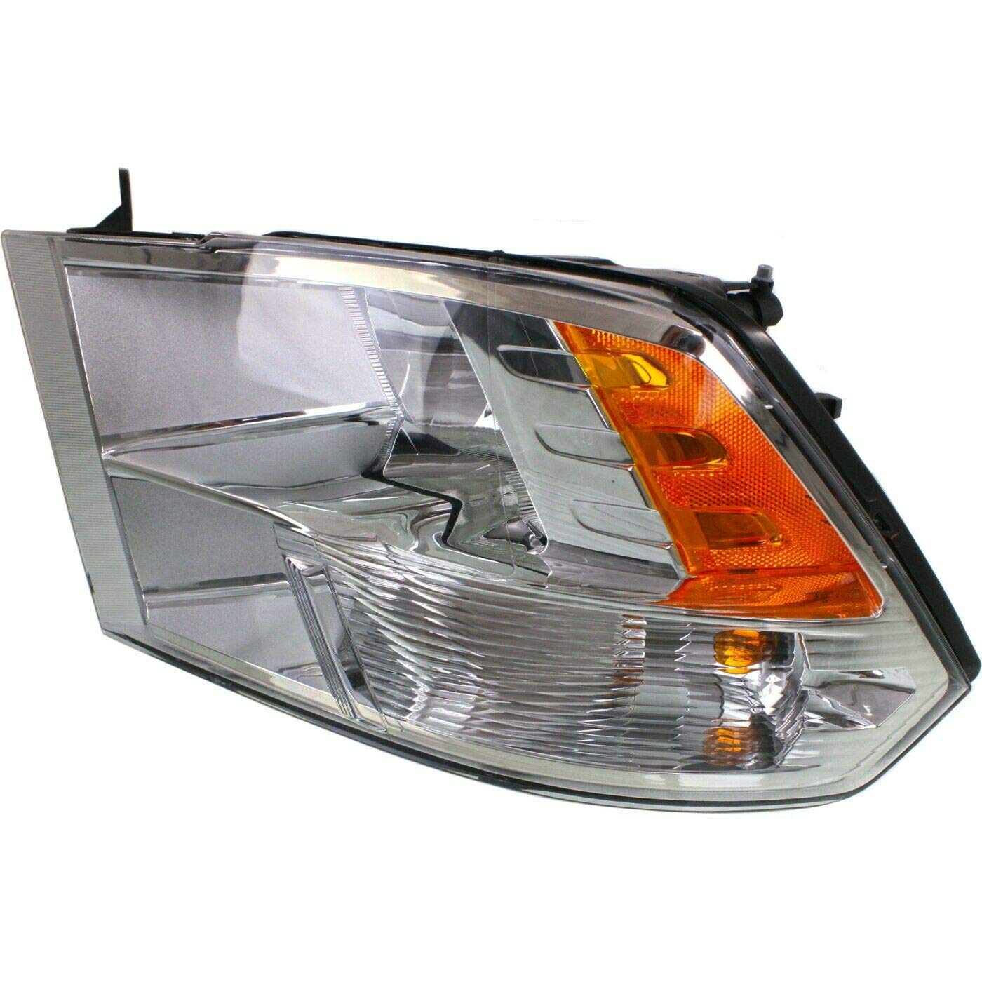 Amazon.com: TWZZ Headlight Compatible with Left Chrome Housing 