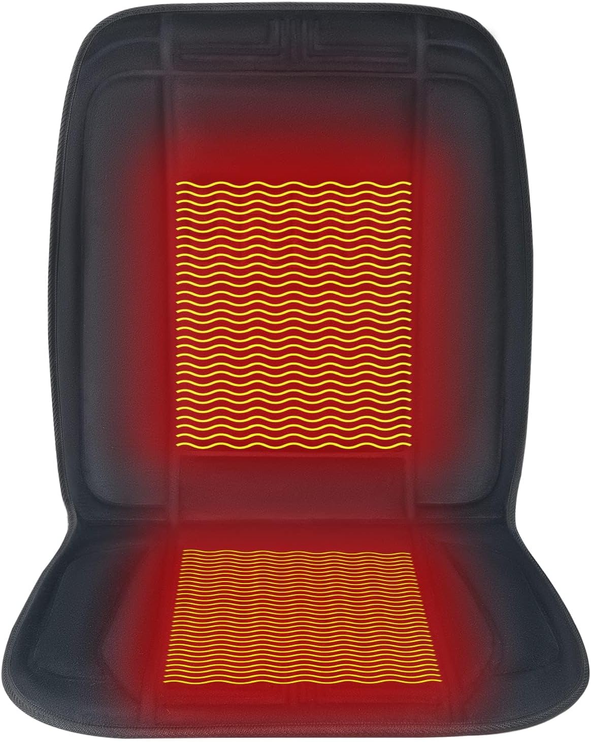 Heated Seat Cover 22“ Wide with Fast Heat Large Size Warmer for Winter to Promote Blood Circulation Relieve Fatigue