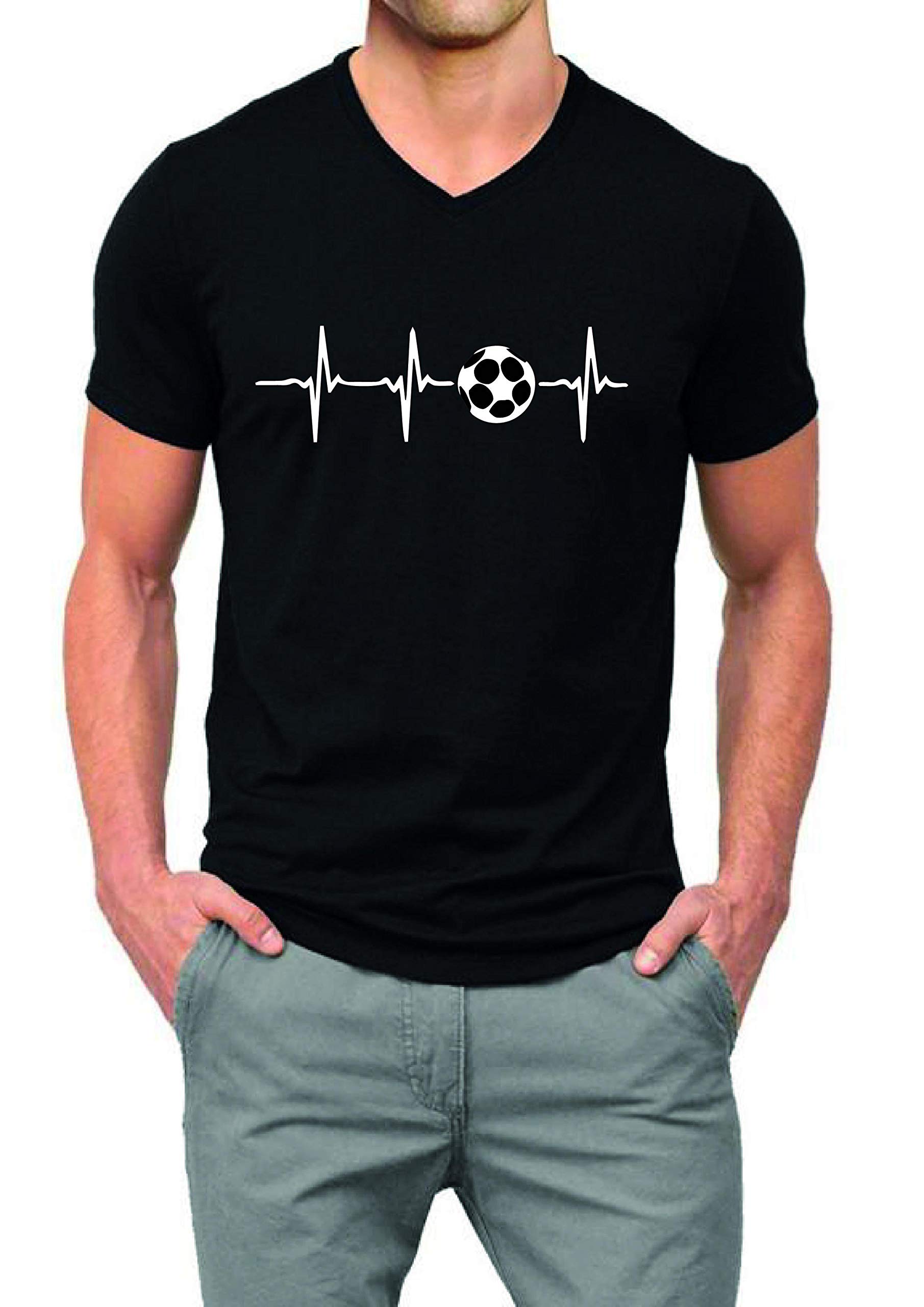 black tshirt - footbal