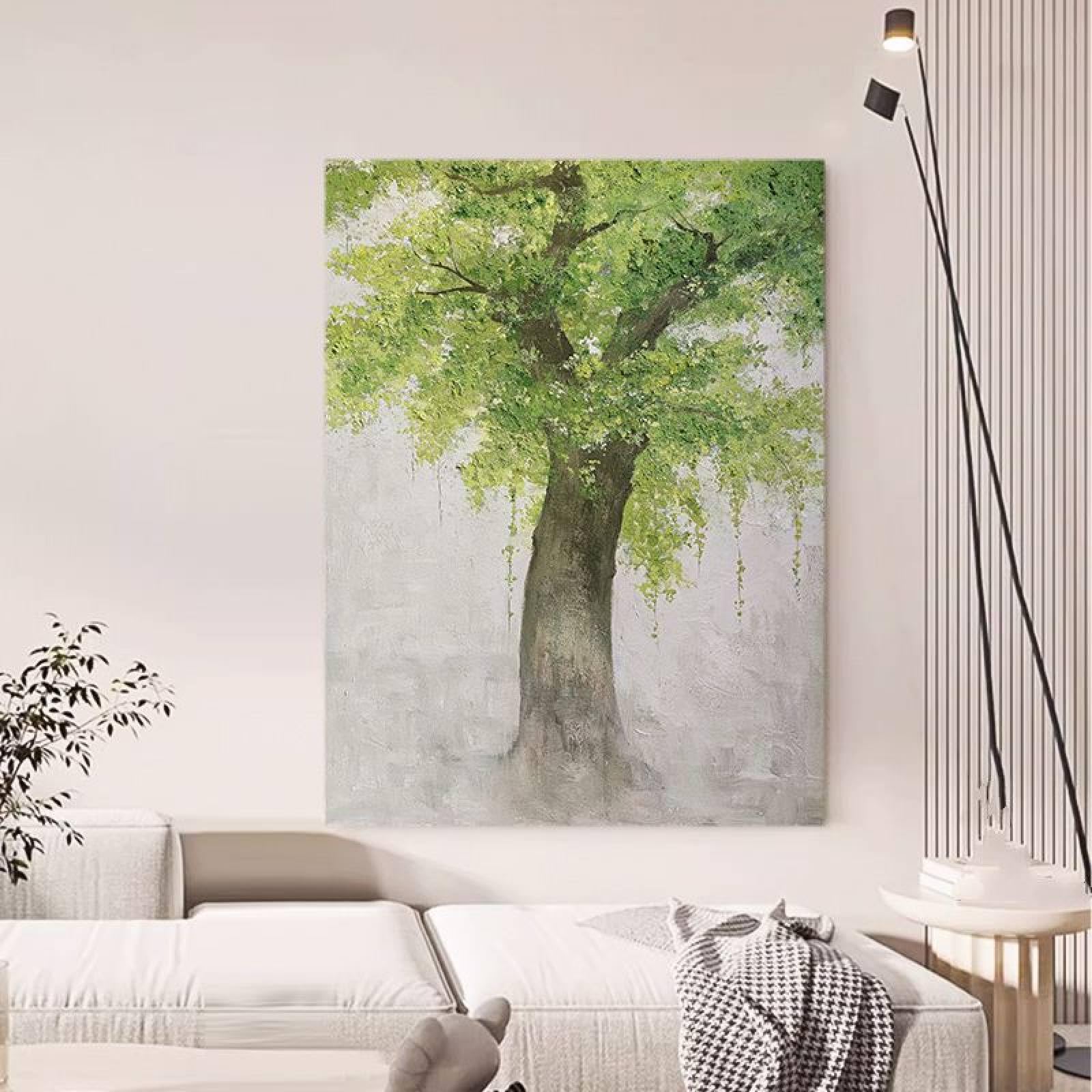 Peintures à l'huile sur toile peintes à la main : œuvre sur toile d'art mural