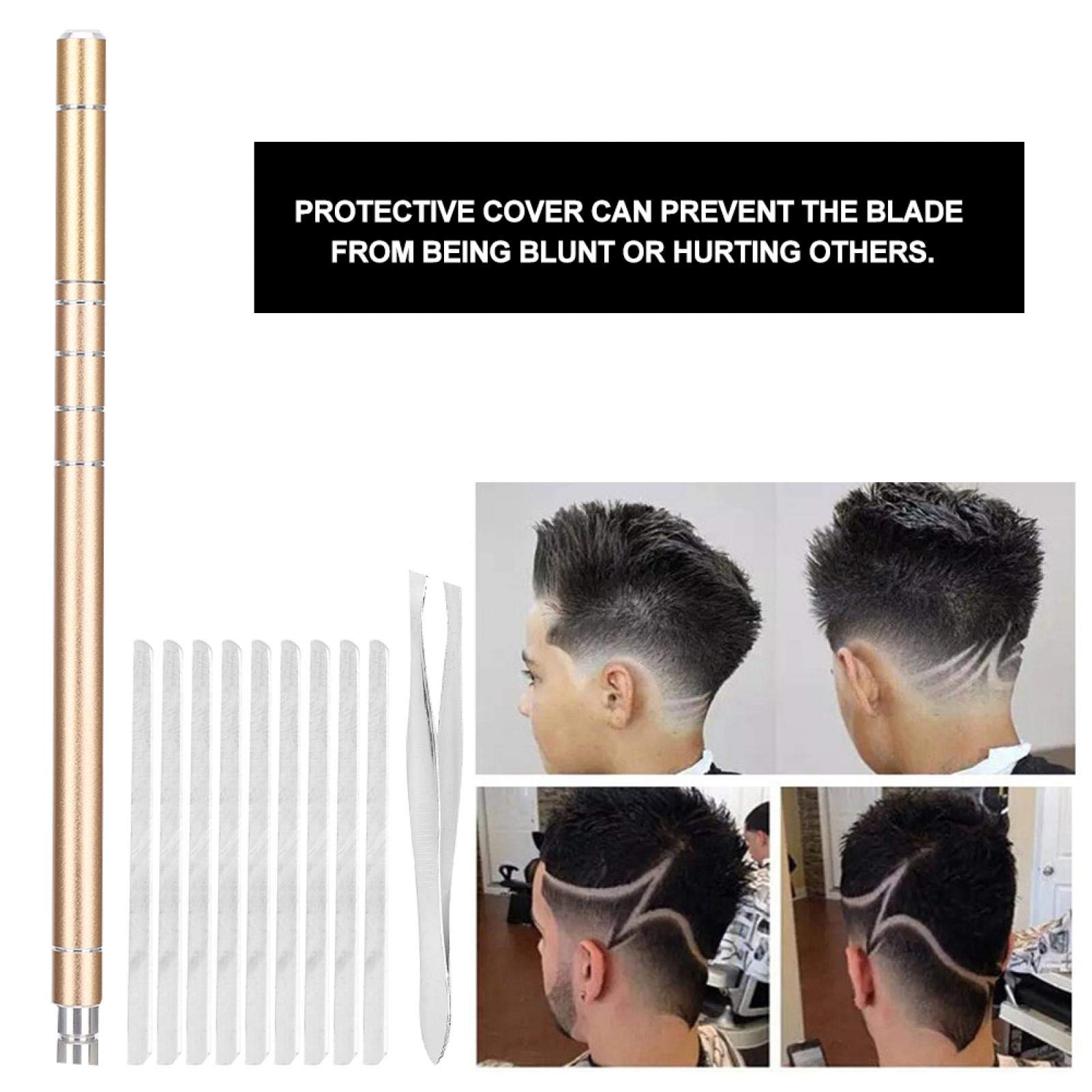Lot De 12 Stylos De Sculpture Pour Coiffure Et Tatouage Des Sourcils - Outils De Coupe De Précision