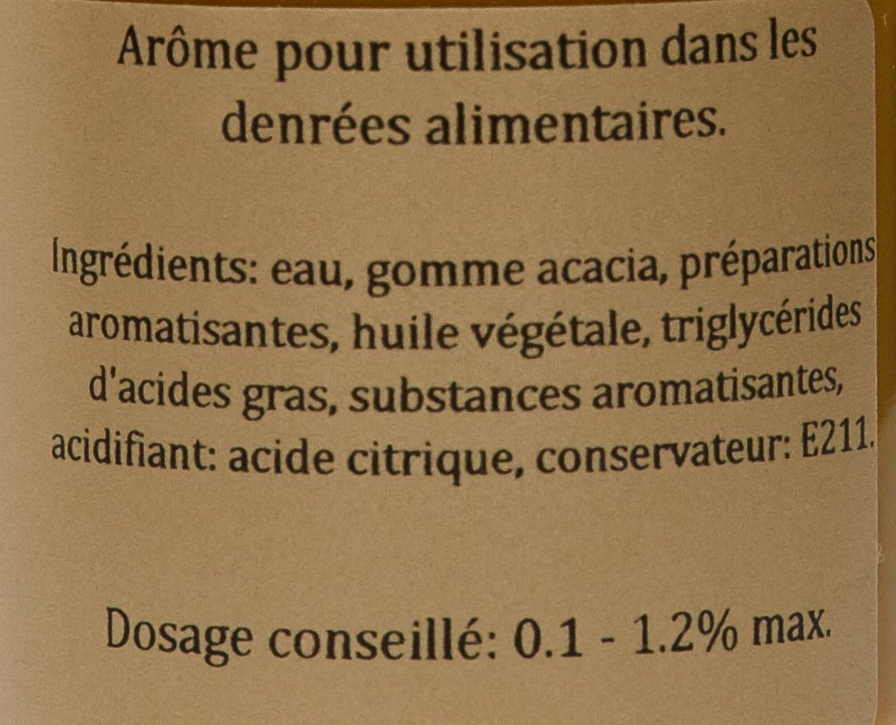 SélectArôme Arôme Cacahuète 58 ml - Lot de 4