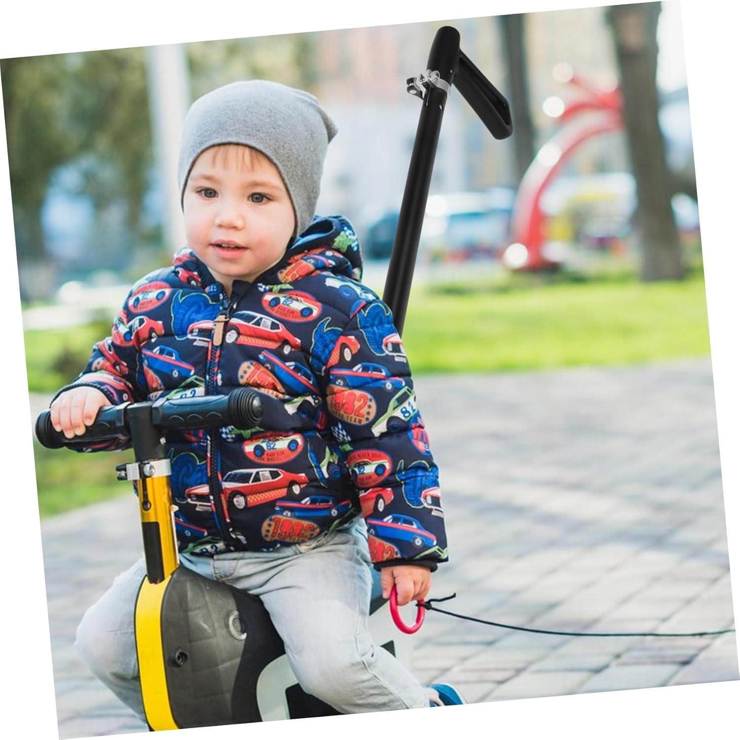 Sosoport Stroller Push Rod Replacement Scooter Accessory Handle for Toddlers Easy Install and Quick Release Stroller Accessories Kit