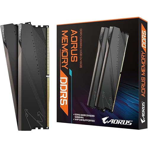 AORUS Memory GP-ARS32G52D5 (DDR5 32GB (2x16GB) 5200MHz) Black