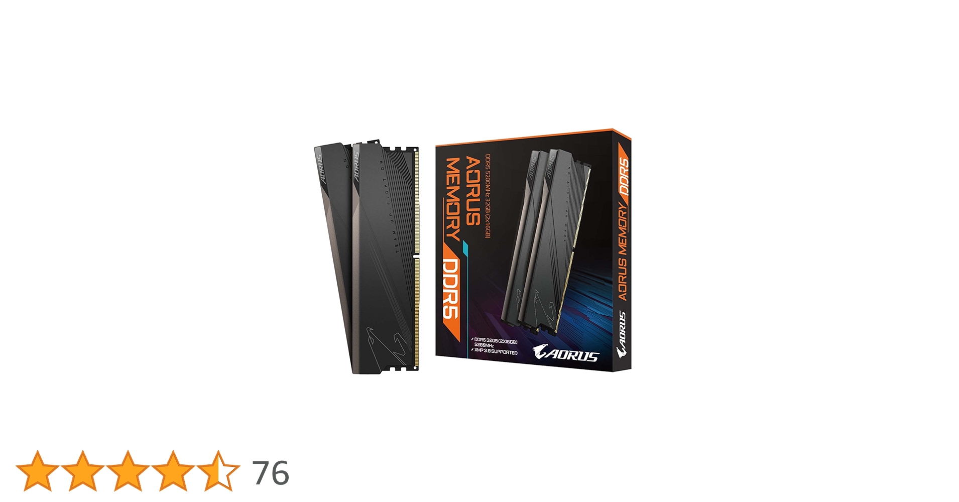 Amazon | GIGABYTE DDR5-5200MHz デスクトップPC用 メモリ AORUS