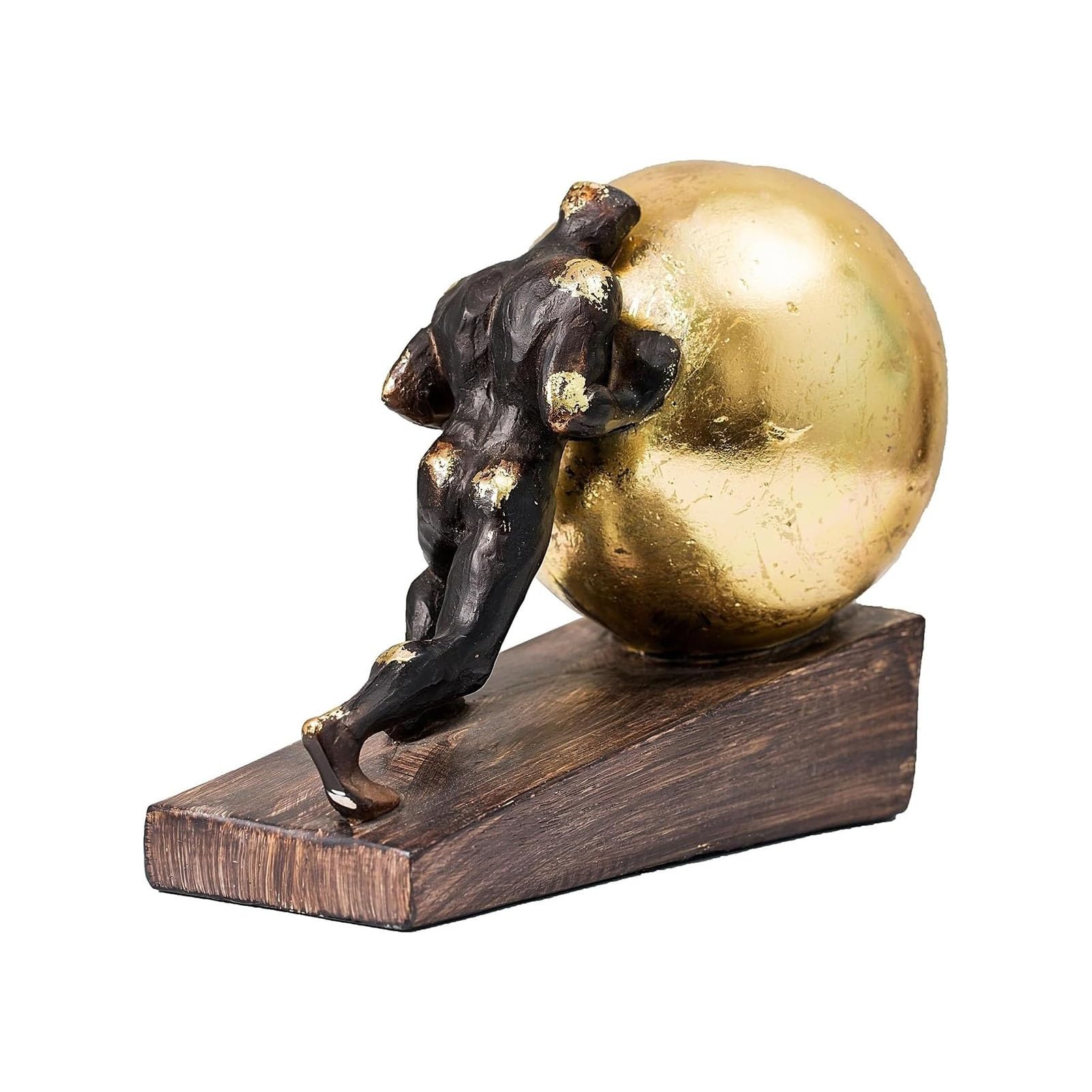 Joufning A Rt Statue - Sculpture Home Decor, Struggler Bstract Collectibles, Sportsman Figurine Ornament, Desk Decoration Figurine For Office Living Room(A)