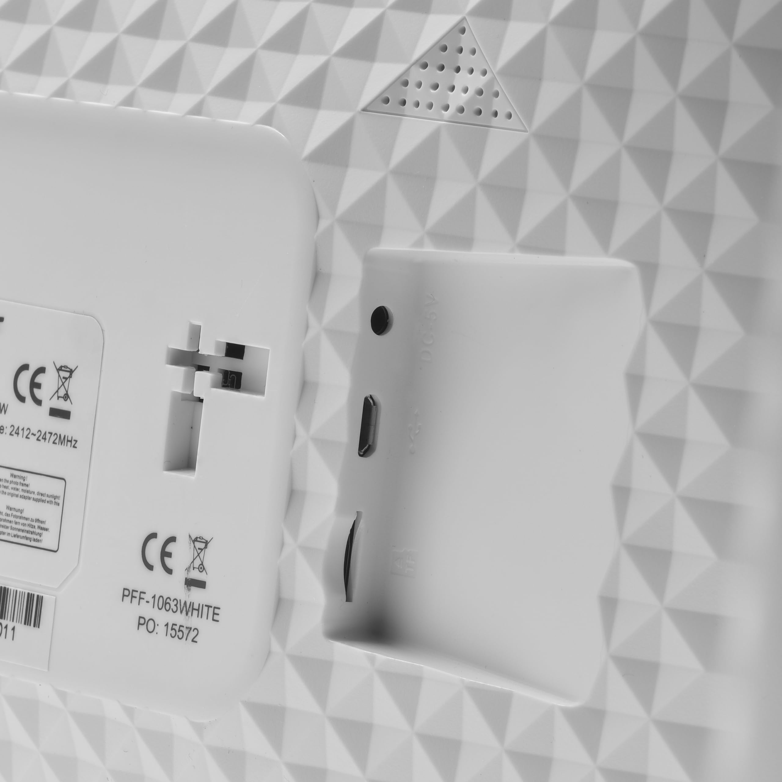 DENVER PFF-1063WHITE MARCO FOTOGRÁFICO DIGITAL BLANCO 25,6 CM (10.1") PANTALLA TÁCTIL WIFI