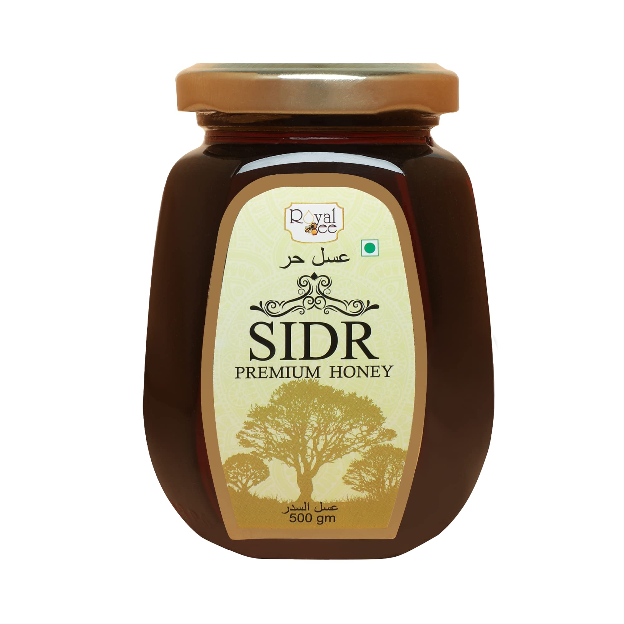 Royal Bee SIDR Pure Himalayan & Wild Forest/Jungle Organic Honey | Free from Pollution & Pesticides | Natural Ayurvedic Remedy for Weight Loss Cough & Digestive Disorders (500gm) (B081S51ZXS) Amazon Price History, Amazon Price Tracker