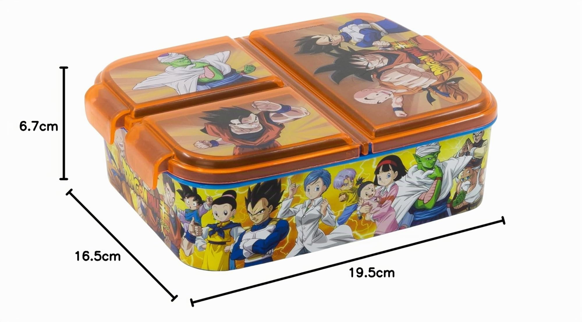 LONCHERA Dragon Ball Multi-COMPARTIMENTOS
