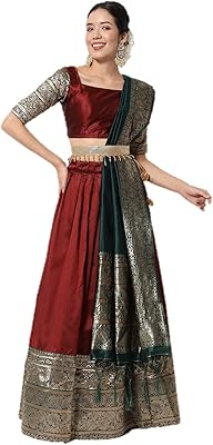 Indian Style Lehenga Choli Dress for Women Fully Singapore | Ubuy