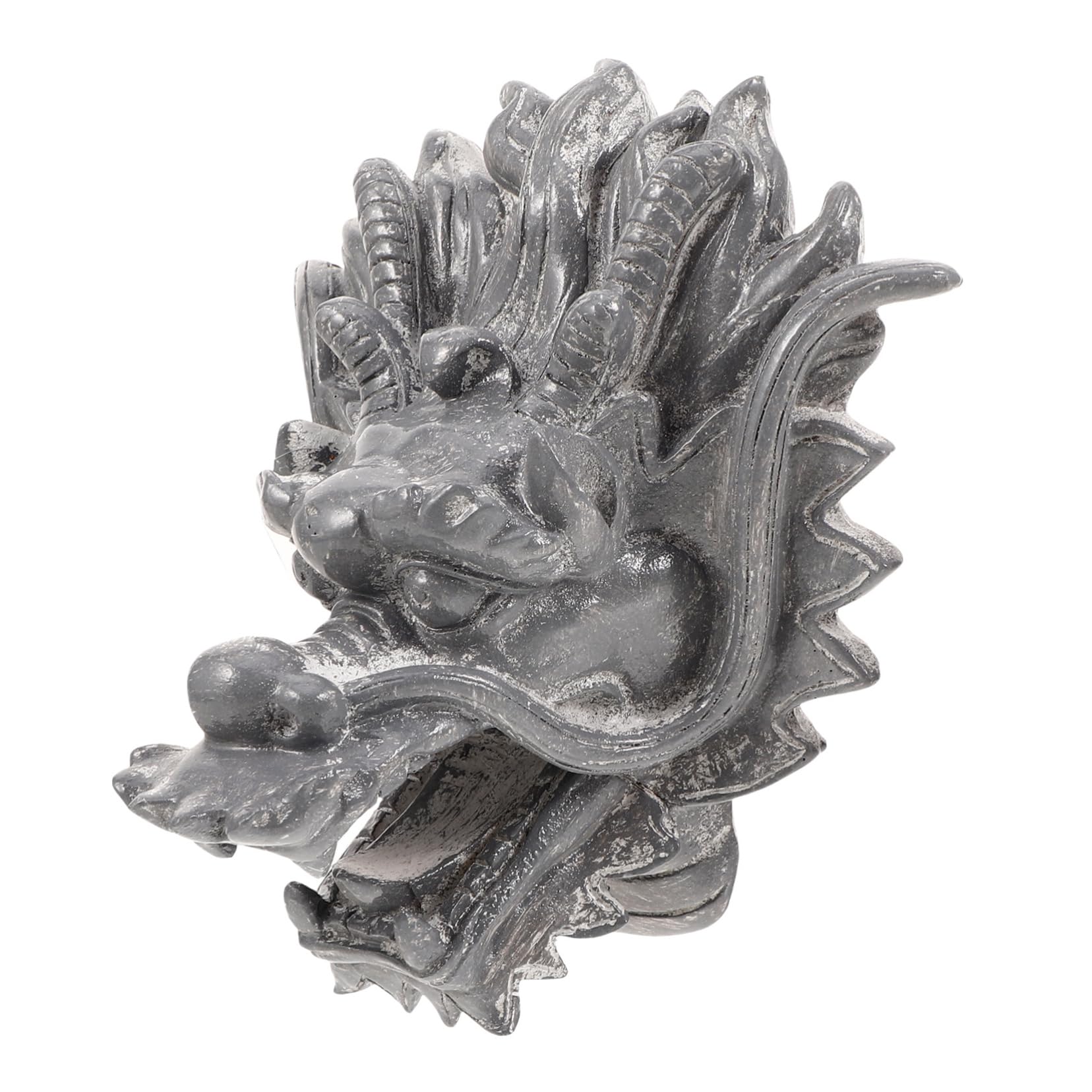 Bozza Uscita Fontana Testa Drago in Resina per Giardino e Villa