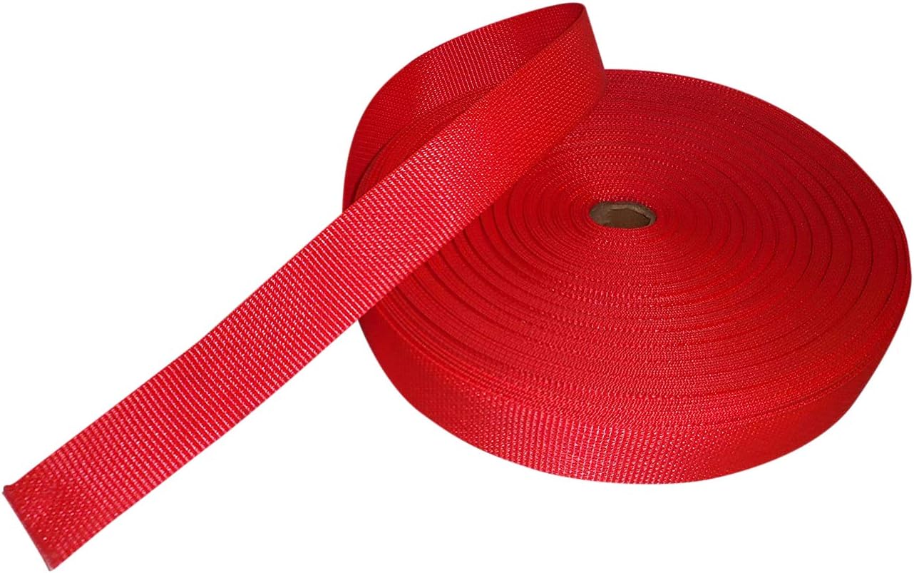 Webbing Polypropylene Strap 50 Yard, 1/1/2 inch Wide for General Outdoor Gear Repair Made in USA.