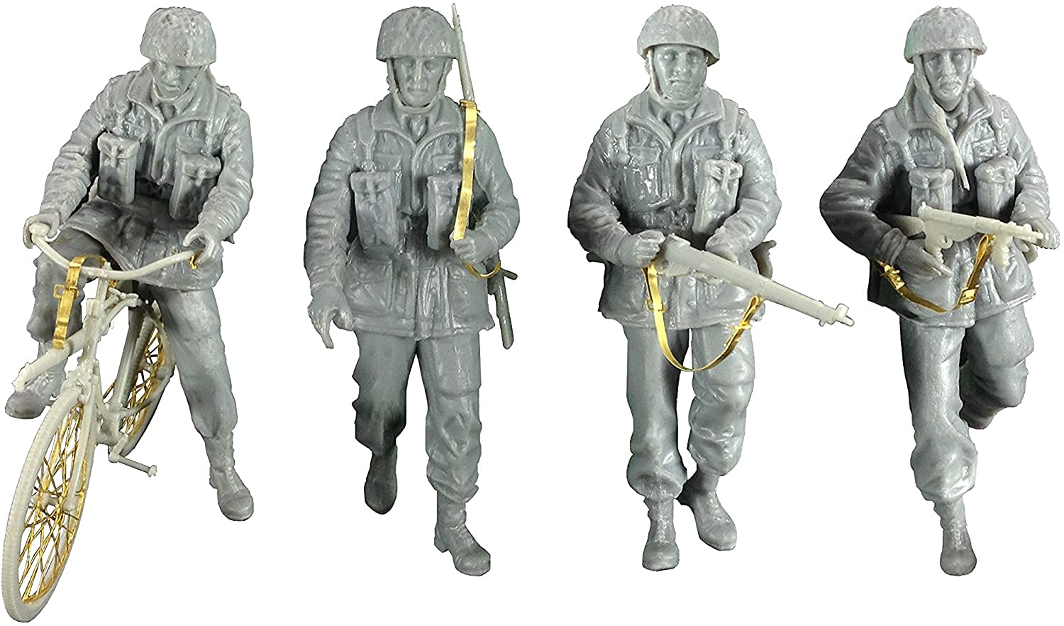 Amazon.com: Bronco Models 1/35 WWII British Paratroops Figure in