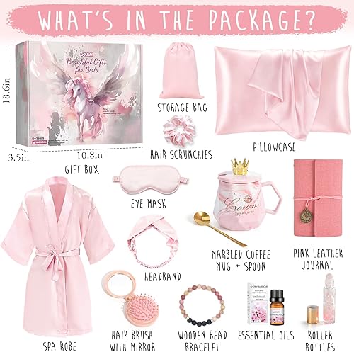 Miniatura 3 de Golray Juguetes para niñas, adolescentes, regalos de spa, kit de maquillaje para niños y juego de disfraz de princesa, juego de regalos de