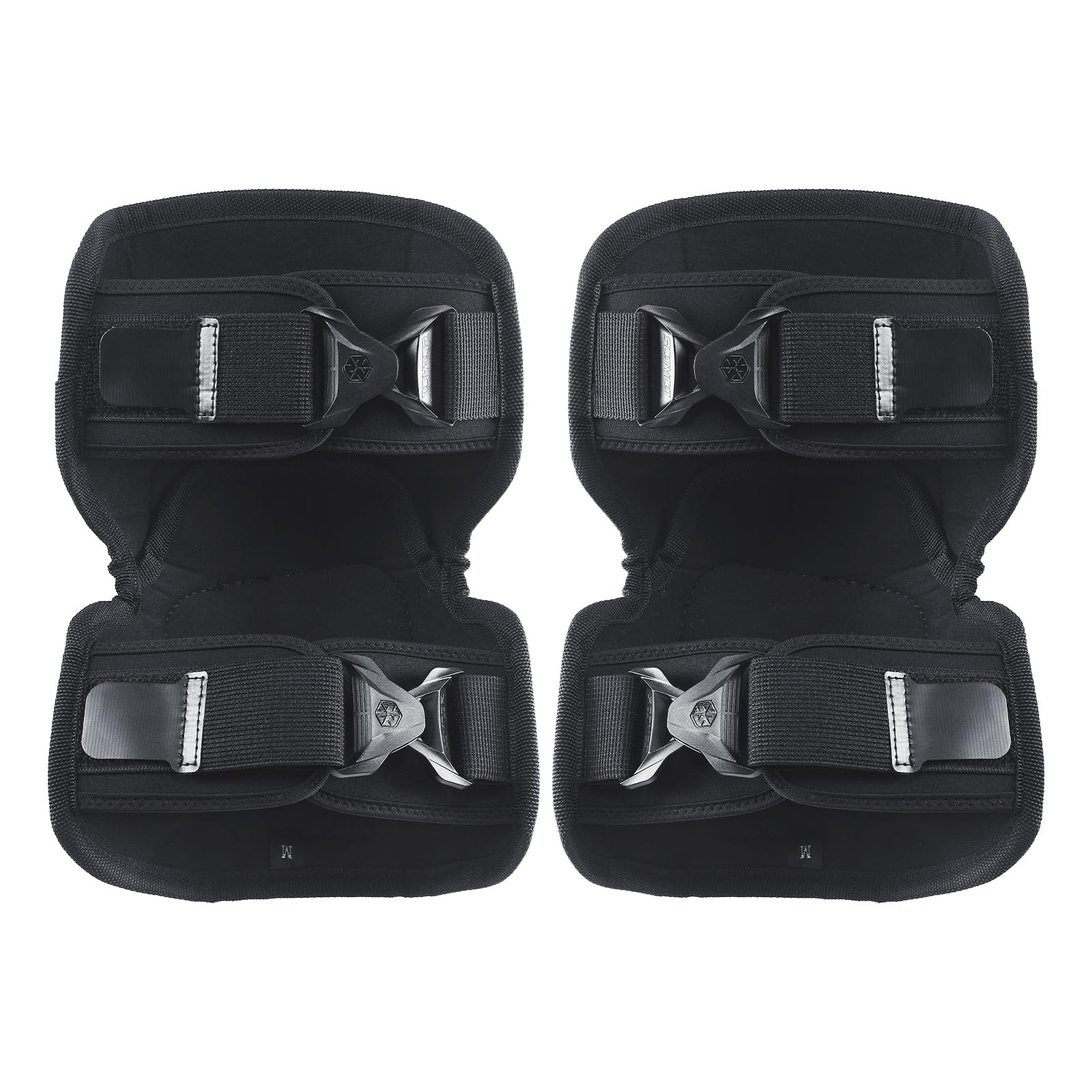 Scoyco Protectores de rodillas para motocicleta, nivel de protección CE 1 Multifuncional protector de rodillas para motocross patines en línea MTB Skateboard E-Bike Carcasa de TPU Equipo de protección