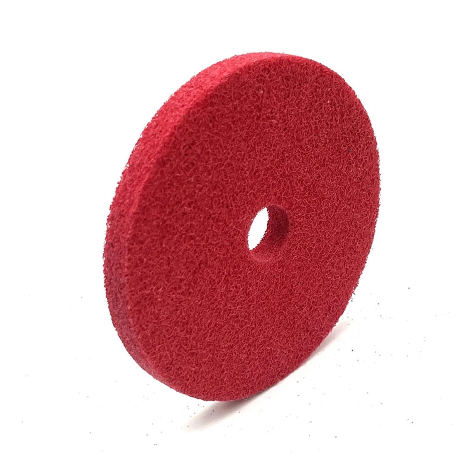 Disco di Lucidatura in Cotone 1pc Ruota di Lucidatura in Fibra Nylon Feltro Lana Panno Cotone Non Tessuto Mola Ceramica for Metallo 75 * 10mm 4 "Pollici