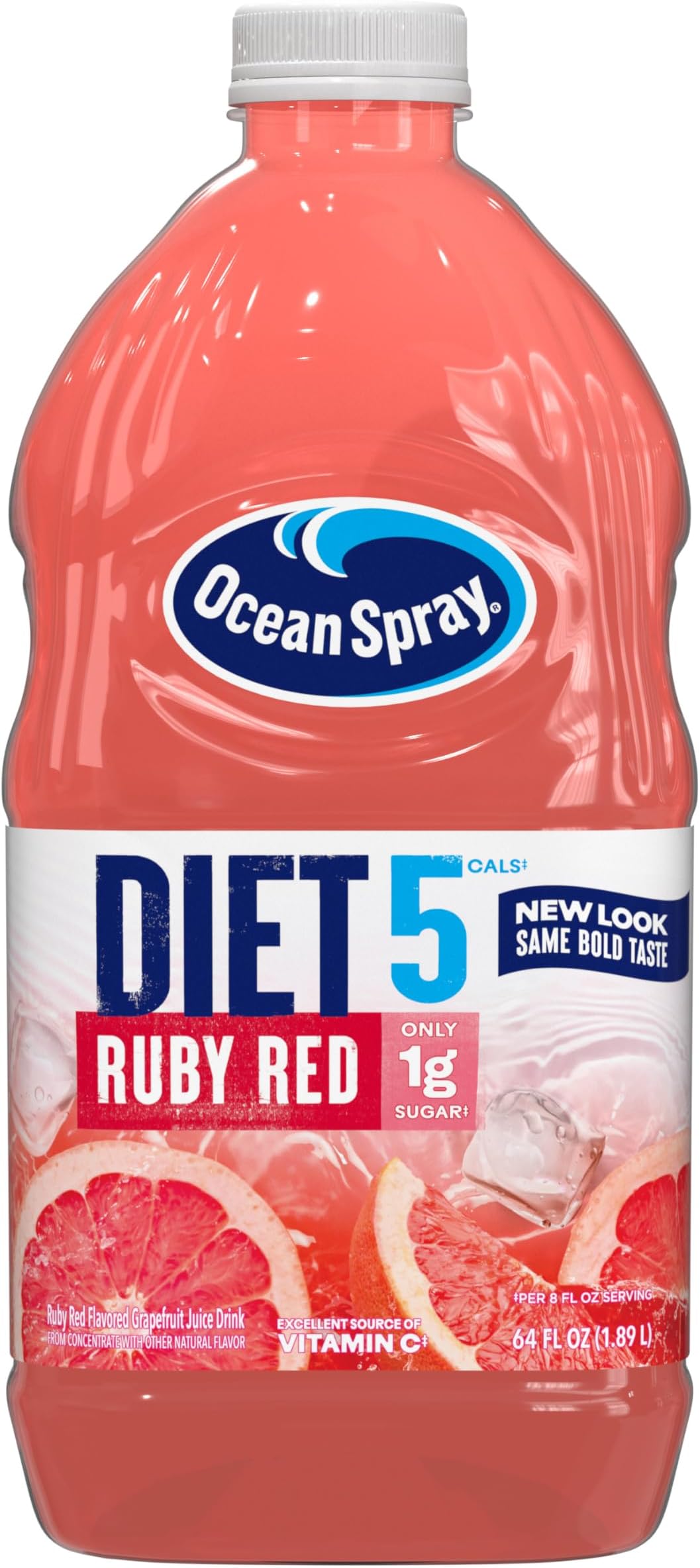 Diet Ruby Red Juice, 64 Ounce Bottle