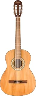 Fender CN-25 Chitarra Classica 3/4 Nylon per Principianti, Natural