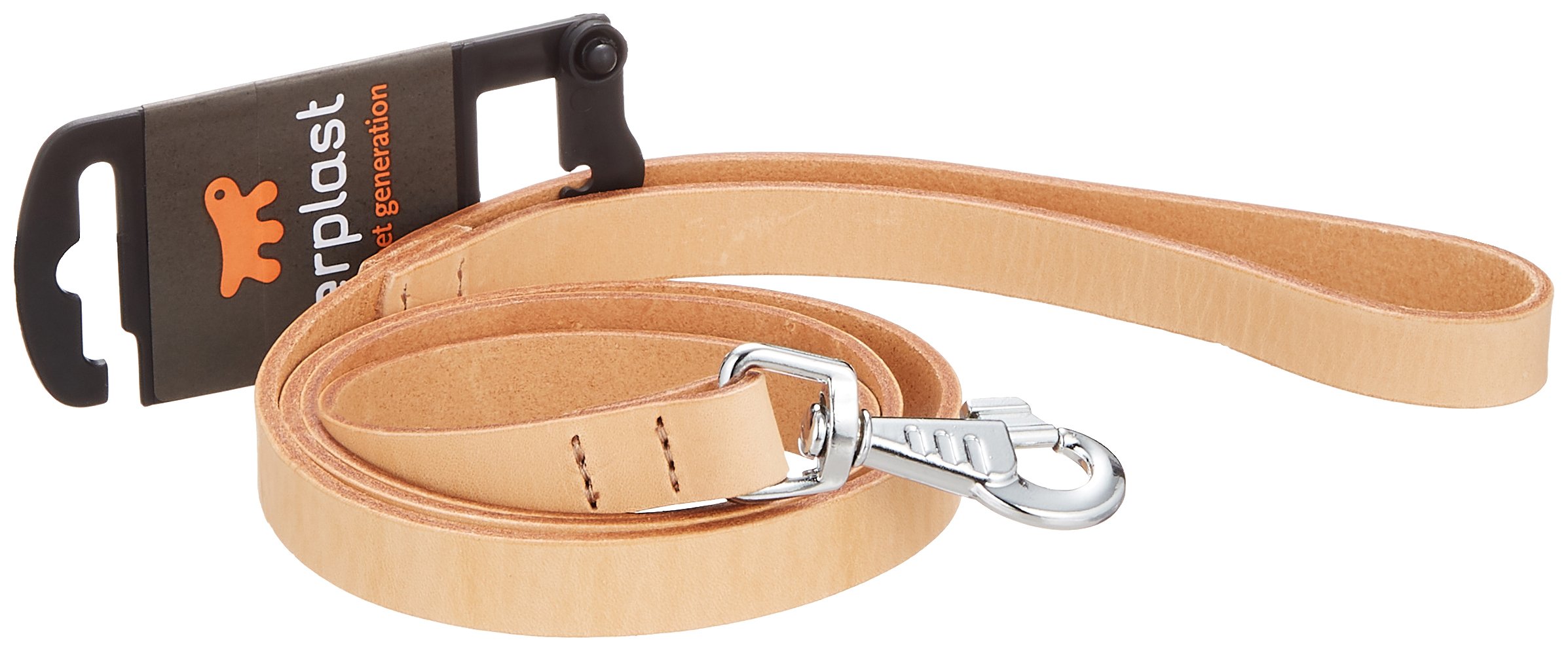 Ferplast Natural BE G15/120 Dog Lead, 15 mm x 120 cm, Beige