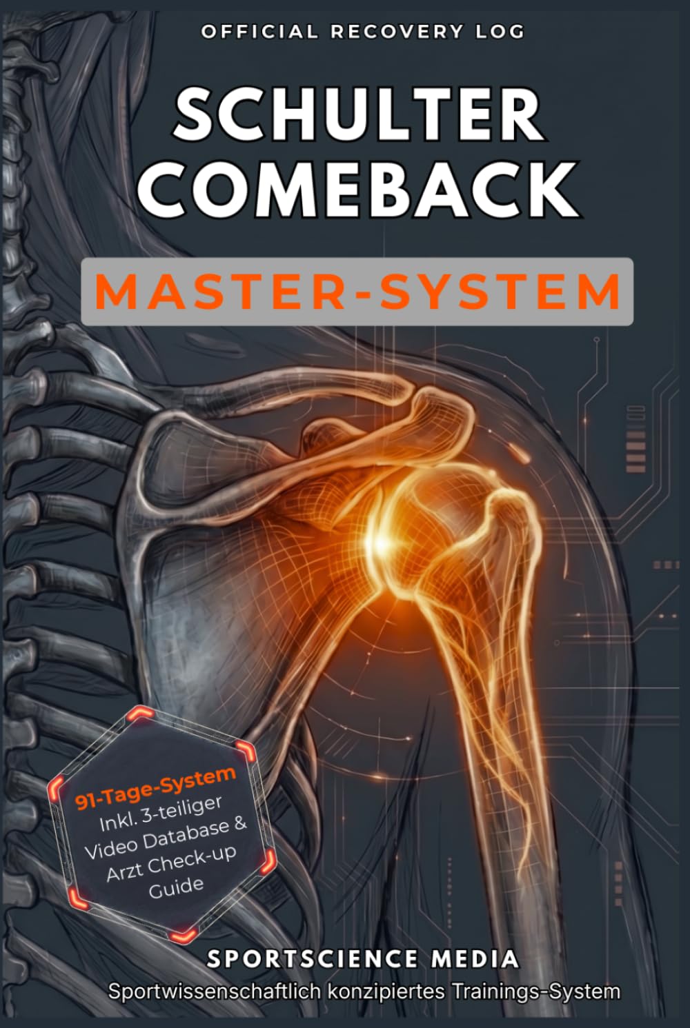 SCHULTER COMEBACK [ MASTER-SYSTEM ]: 91-Tage-Präzisions-Algorithmus zur Rehabilitation. Inklusive digitalem Video-Interface & biomechanischer Systematik.
