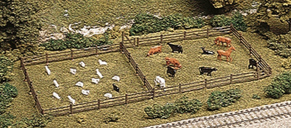 Atlas777 Three Rail Fence & Gate Kit