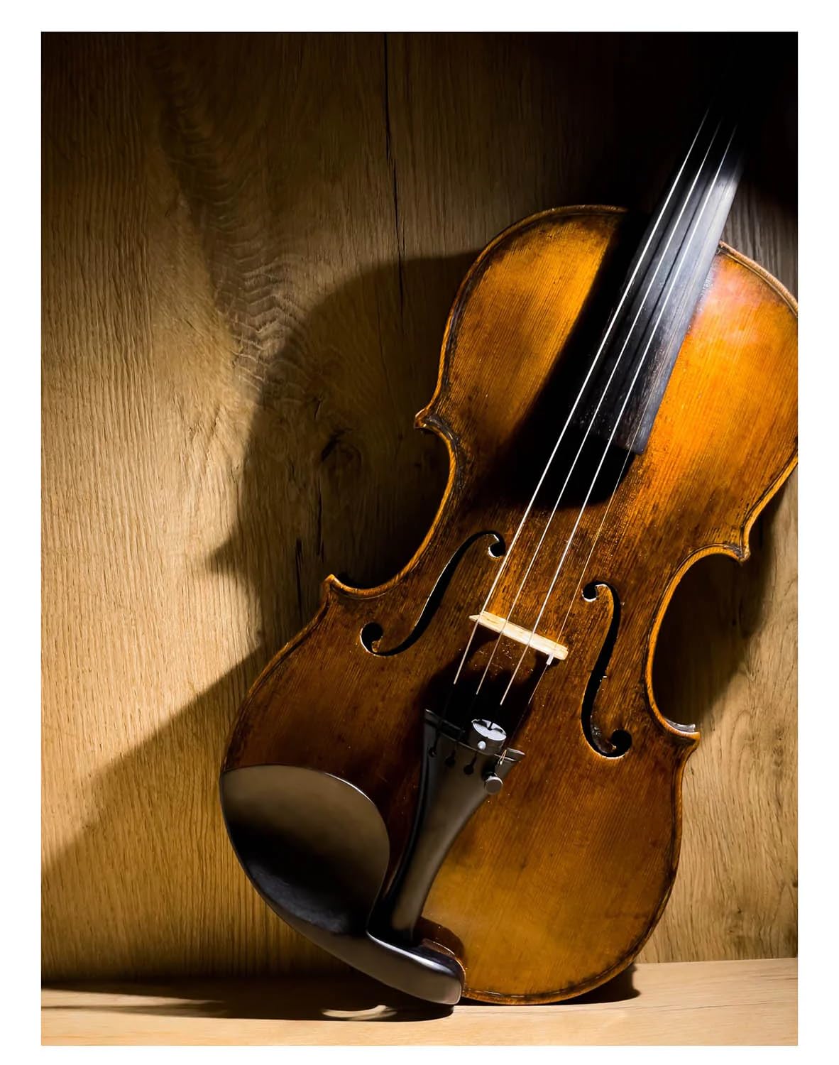 Conrad Gotz zk4253 Original Chinrest para violín 4/4, ébano de Hamburgo con cerrado estilo soportes