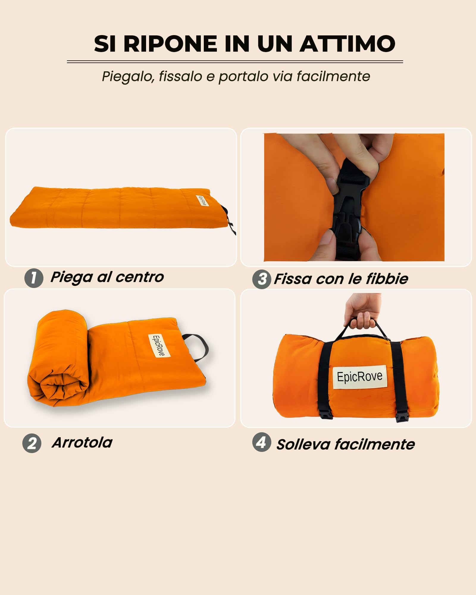 Tappetino per Cani Impermeabile e Imbottito (110 × 68 cm) – Antiscivolo, Resistente ai Morsi, Lavabile in Lavatrice, Pieghevole – per Interni ed Esterni