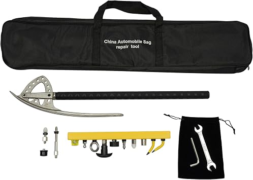 Car Fender Damage Repair Tool, Car Door Fender Edge Repair Tool Stainless Steel Car Dent Removal Fender Repair Kit for Home, Repair Shop.