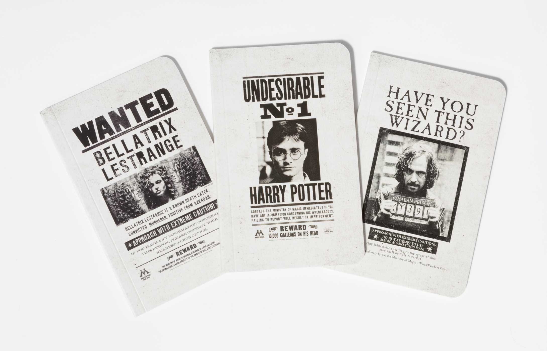 Harry Potter: Wanted Posters Pocket Journal Collection by  In... - 9781683833574