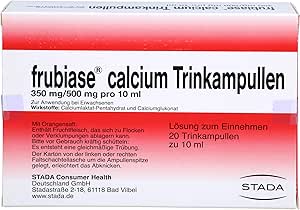 Frubiase Calcium T Trinkampullen 20 stk : Amazon.de: Drogerie ...