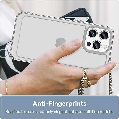 Miniatura 5 de Funda para iPhone 15 Pro Max, delgada, ligera, dura, de policarbonato, suave, a prueba de golpes, protección para iPhone 15 Pro Max (6.7 pulgadas),