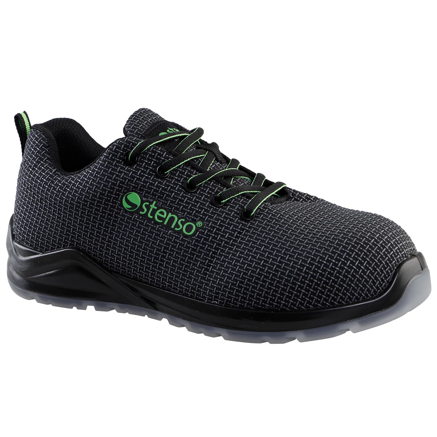 Ace Black S3 MF SR Zapatos De Seguridad para Hombre Mujer - Zapatillas Seguridad - Calzado Ligero De Seguridad S3
