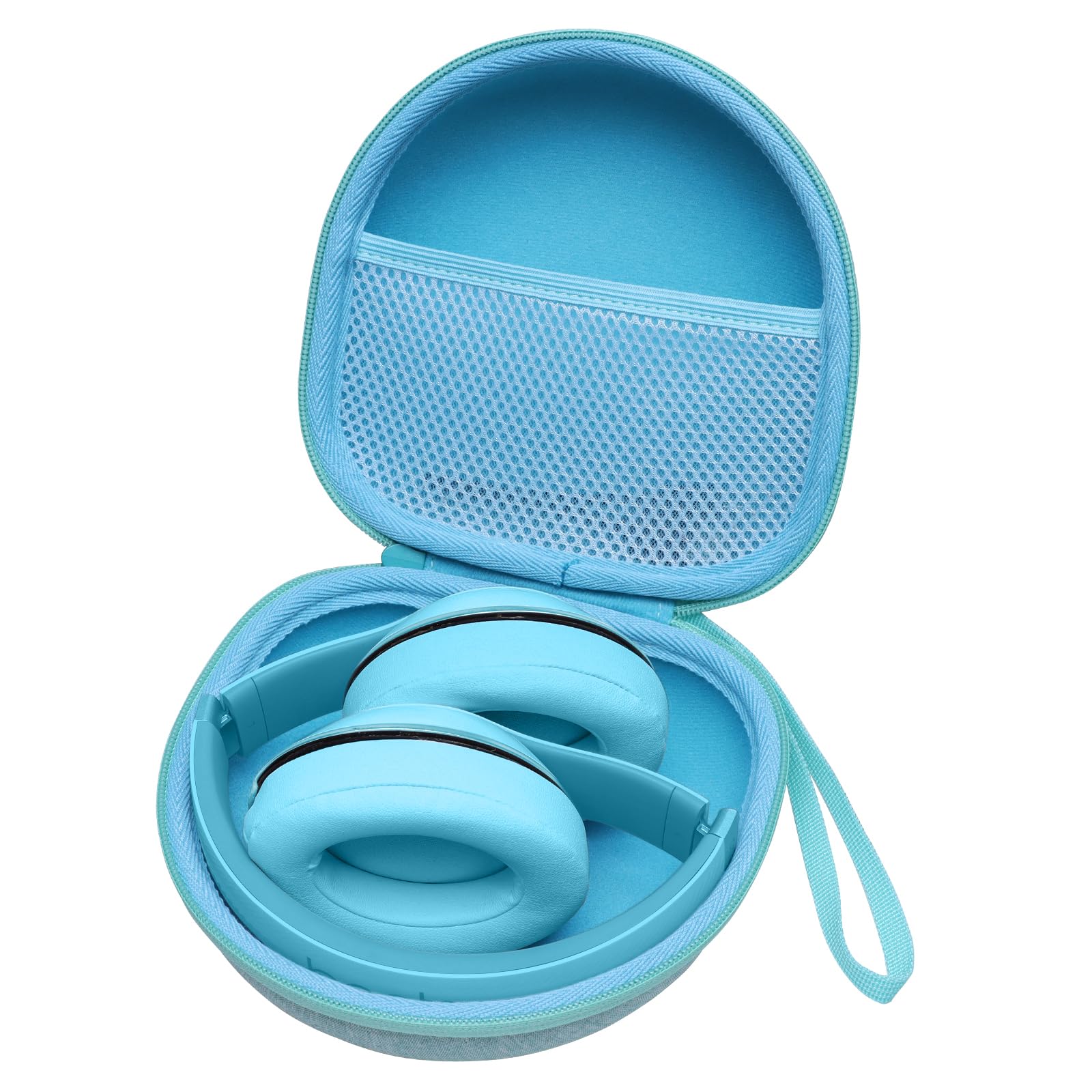 Headphone Headset Case for Beats/JBL/JLab/TOZO/BERIBES/Picun/KVIDIO Noise Cancelling Over-Ear Foldable Headphones(Mint Green)