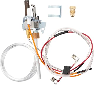 100112330 9007876 9007877 Water Heater Pilot Assembly NAT Gas Thermopile Assembly Compatible with Reliance Whirlpool A.O.Smith Kenmore State American Water Heaters, Replace for 300 301 Series