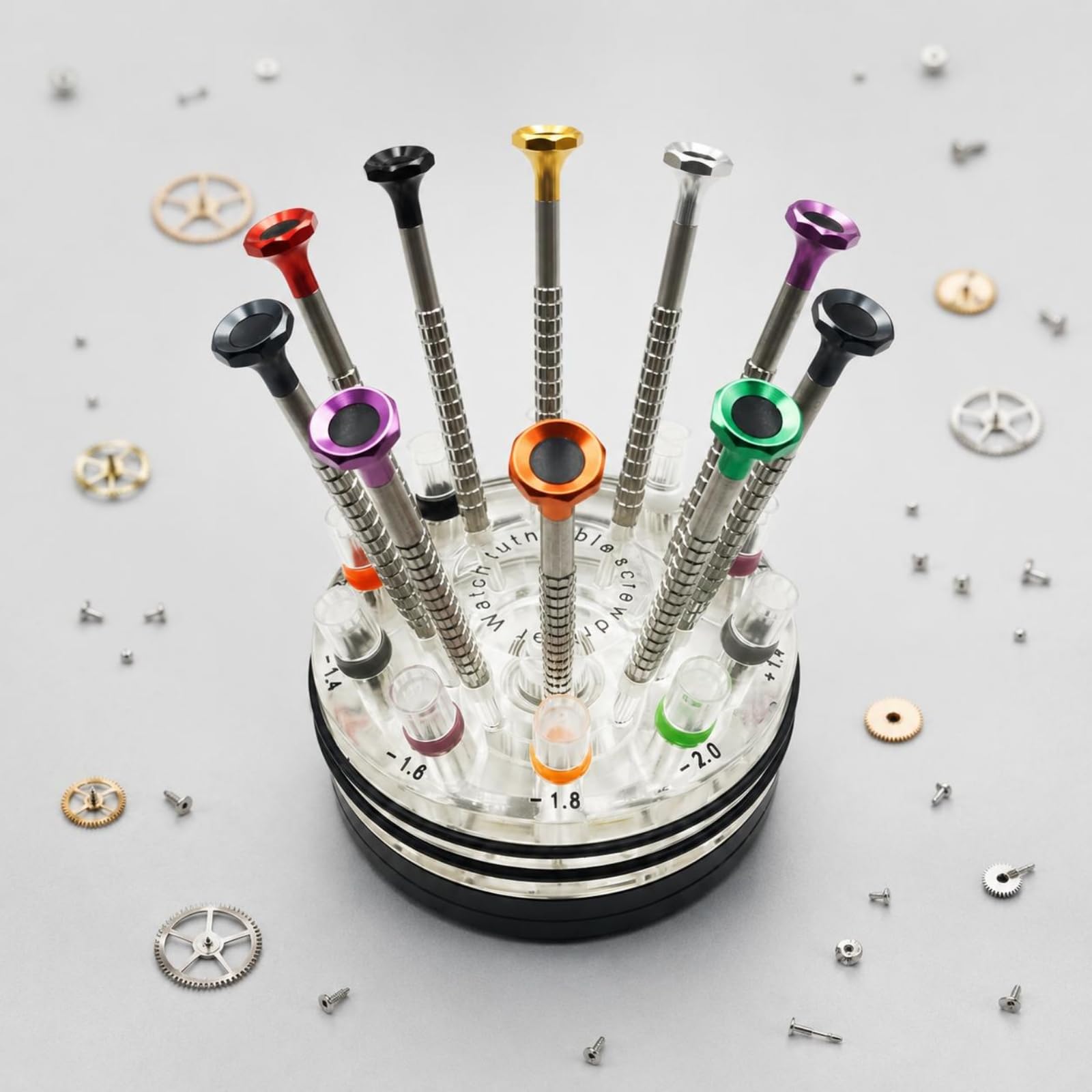 10 Pezzi Kit Cacciaviti 10 Pezzi Acciaio Resistente Cacciavite di Precisione Metallico Impugnatura Zigrinata Set di Cacciaviti Precisione