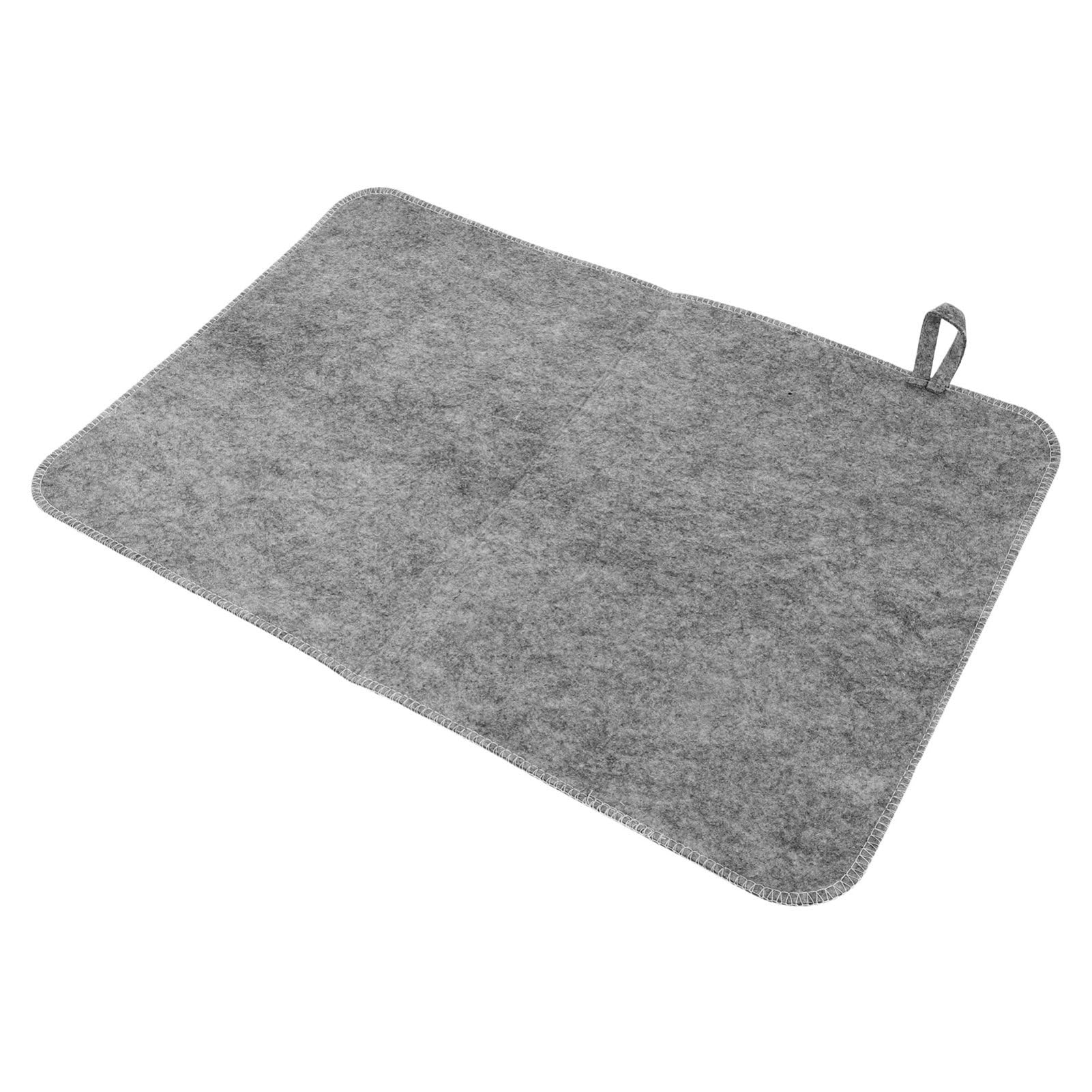 Amazon.com: Healeved Thick Felt Sauna Mat Heat Resistant Non-Slip