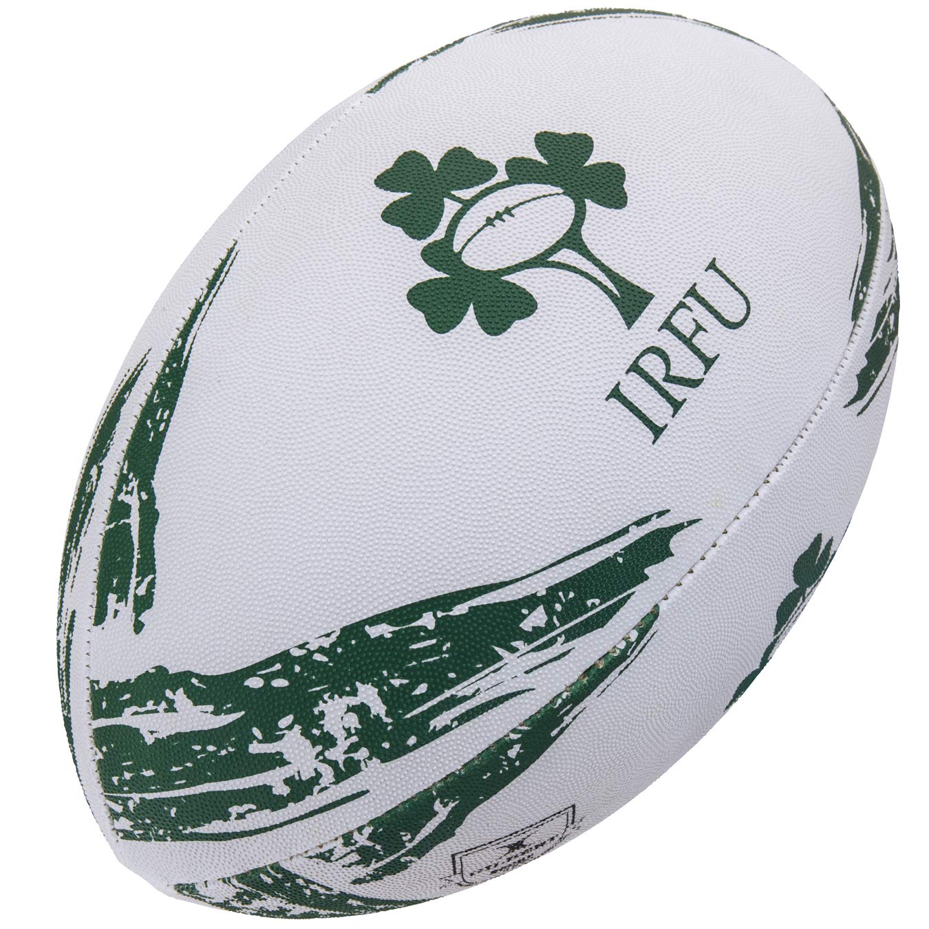 Gilbert Ireland Supporters Ball, White/Green, 5