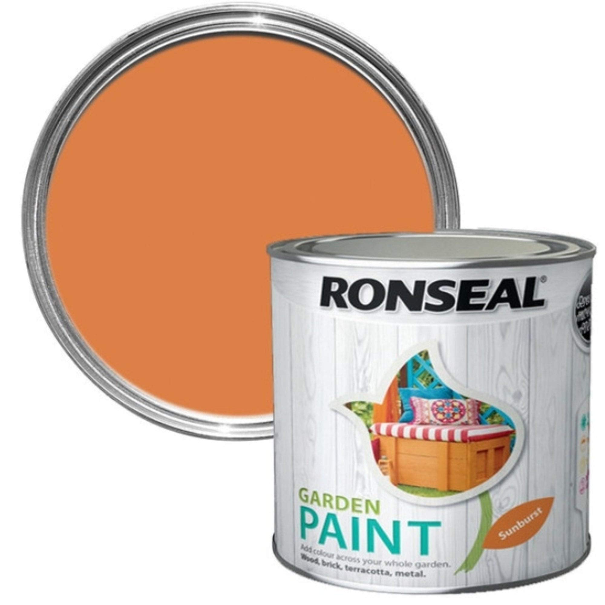 Ronseal RSLGPSB750 750 ml Garden Paint Sunburst Buy Online in Sri
