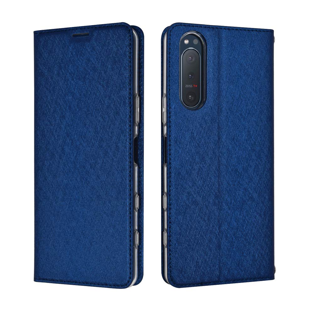 Amazon.co.jp: シズカウィル Xperia 5 ii ケース カバー 手帳型 SO-52A  