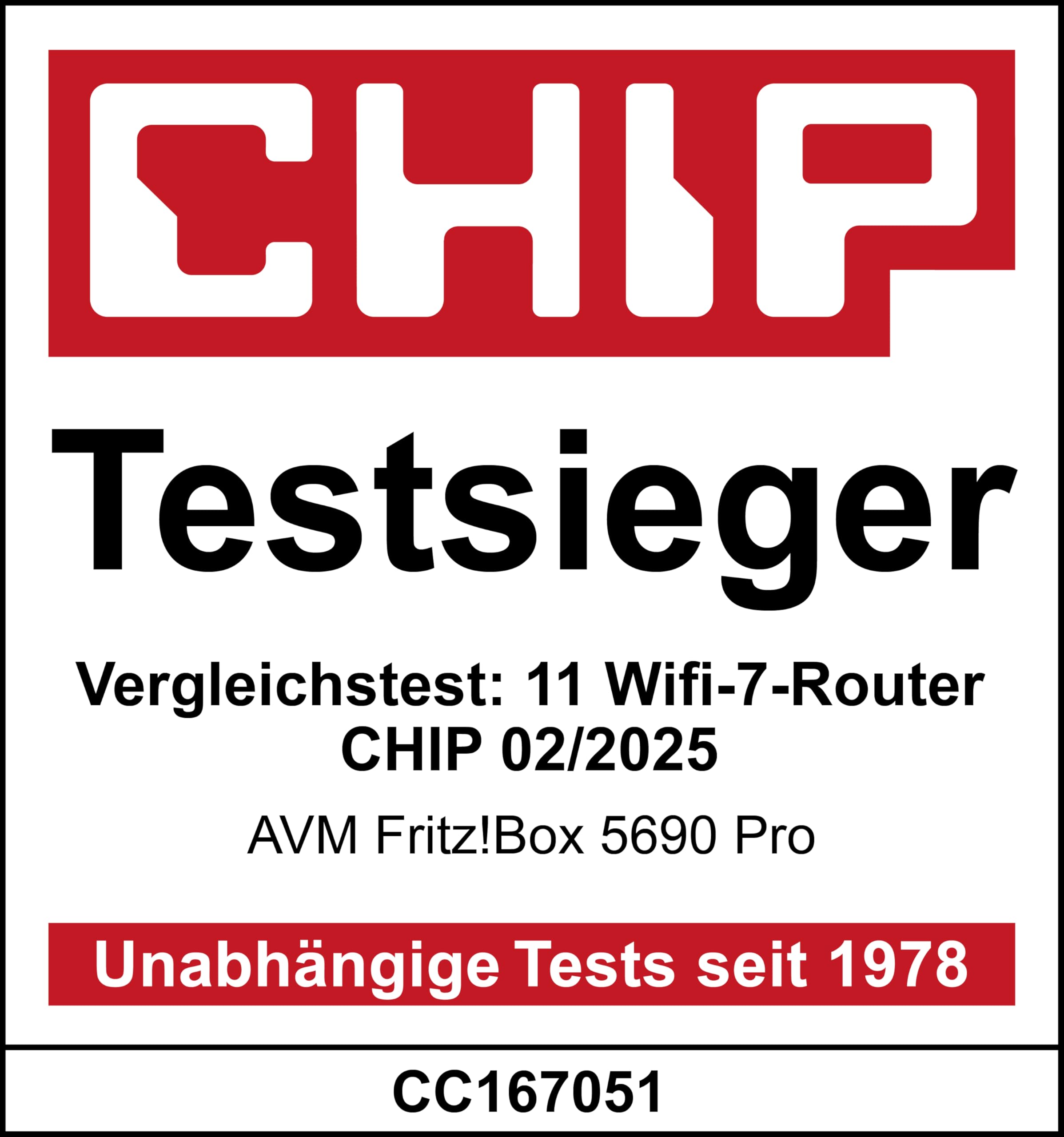 FRITZ!Box 5690 Pro Wi-Fi 7 DSL Glasfaser Router Triband 2,4 GHz 5 GHz 6 GHz 18,5 GBit/s WLAN Mesh DECT