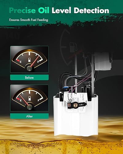 Miniatura 4 de SCITOO Bomba de combustible Montaje eléctrico de alto rendimiento para 2007-2008 para Buick Allure 3.6L, 2007-2008 para Buick Allure 3.8L, 2007-2008