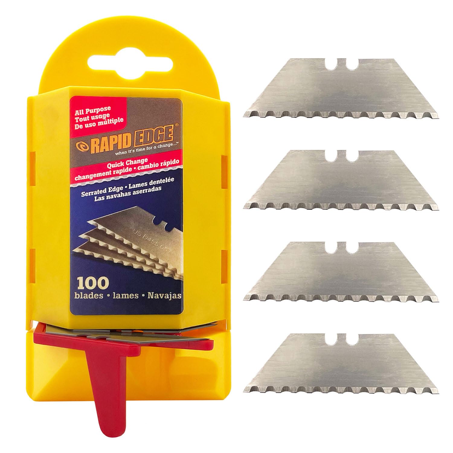 専用❗️リリパットレーン86☆WATER'S EDGE Rapid Edge - RT00016 All-Purpose Serrated Utility Knife Blades