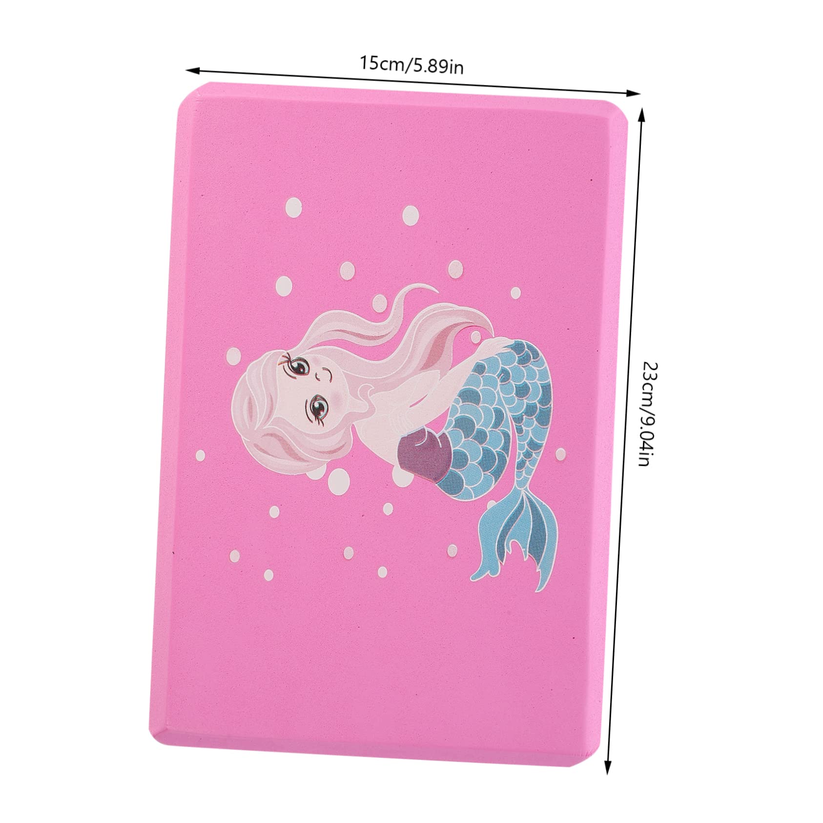 GALPADA Yoga Training Block Cute Non Slip Dancing Support Brick for Deep Stretches and Healthy Body Shape Lightweight Compression Resistant for Yoga Supplies and Fitness