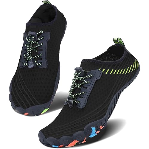 Men Women Water Sports Shoes Slip-on Quick Dry Aqua Swim Shoes for Pool Beach Surf Walking Water Park