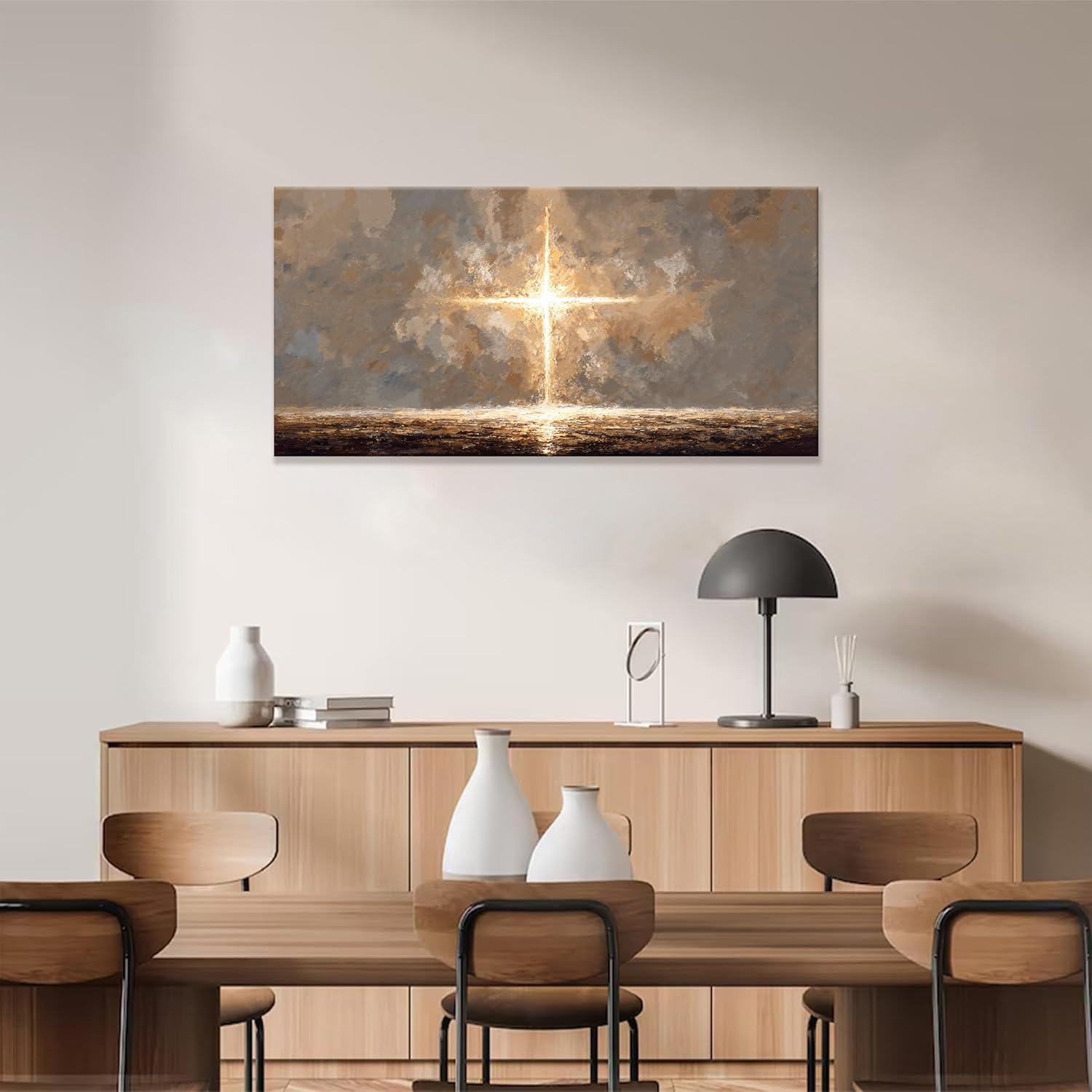 Canvas Art Wall Decor Abstract Wall Art Pictures For Living Room Artwork for Walls Gold And Brown Wall Art Modern Minimalist Wall Art Canvas Prints Home Kitchen Office Wall Decoration 20" X 40"