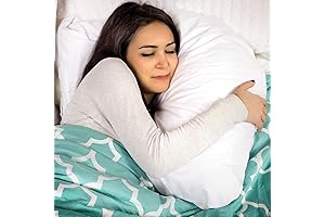 DMI Contoured V-Pillow for Sublime Sleep and Relief